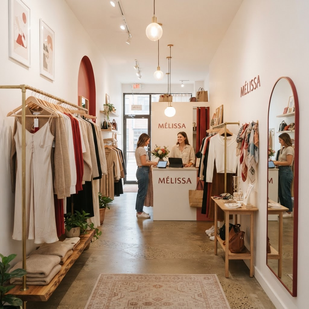 Interior de Panda Rojo Boutique en Pitalito